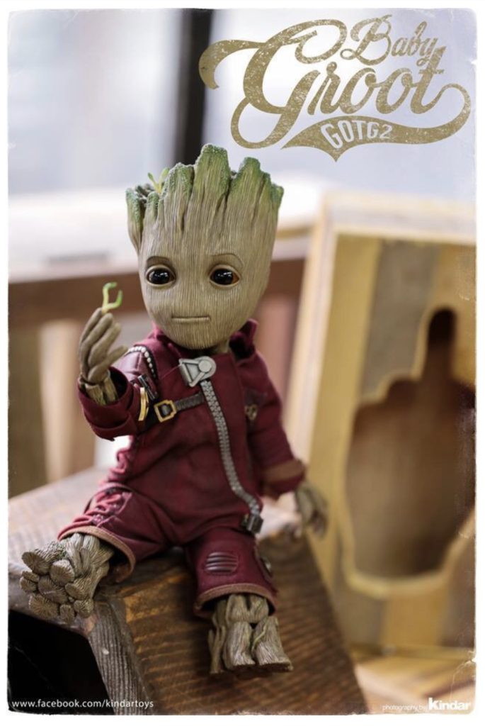 Review Hot Toys Life Size Groot Marvel Swafol Officiel